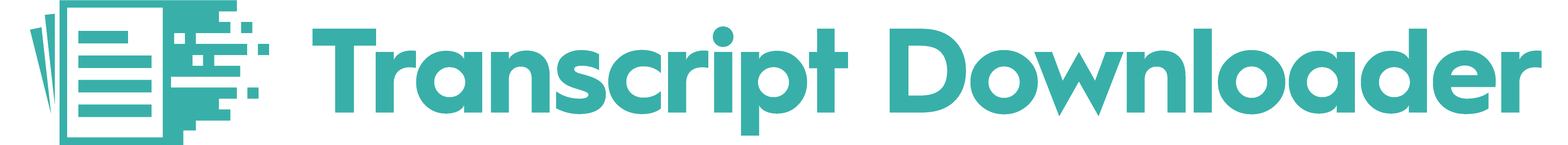 Transcript Downloader Logo